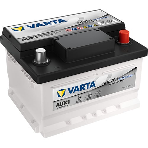 VARTA Silver Dynamic Auxiliary AUX1 12V 35Ah 520A (CCA) 212x175x140 12kg