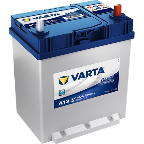 VARTA Blue Dynamic A13 12V 40Ah 330A (CCA) 187x140x227 10.1kg