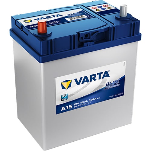VARTA Blue Dynamic A15 12V 40Ah 330A (CCA) 187x127x227 10.1kg