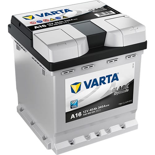 VARTA Black Dynamic A16 12V 40Ah 340A (CCA) 175x175x190 9.9kg
