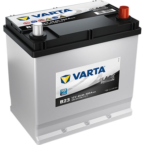 VARTA Black Dynamic B23 12V 45Ah 300A (CCA) 219x135x225 11.3kg