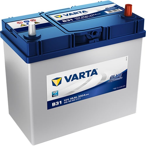 VARTA Blue Dynamic B31 12V 45Ah 330A (CCA) 238x129x227 11.7kg