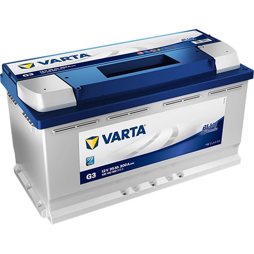 VARTA Blue Dynamic G3 12V 95Ah 800A (CCA) 353x175x190 21.3kg