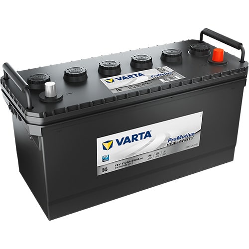 VARTA ProMotive Heavy Duty I6 12V 110Ah 850A (CCA) 413x175x220 27.8kg