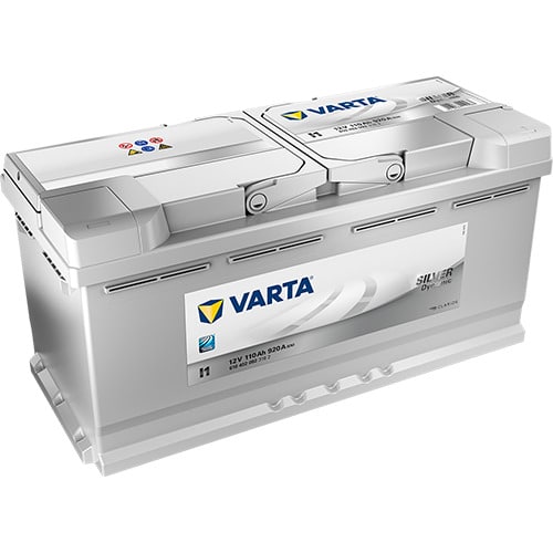VARTA Silver Dynamic I1 12V 110Ah 920A (CCA) 393x175x190 24.5kg