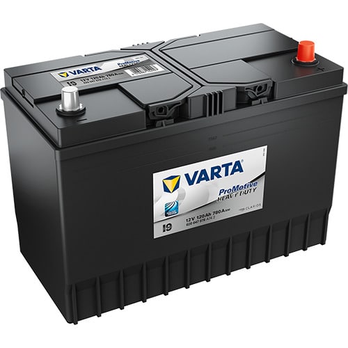 VARTA ProMotive Heavy Duty I9 12V 120Ah 780A (CCA) 347x173x234 30.91kg