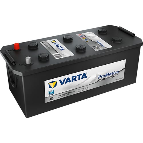VARTA ProMotive Heavy Duty J5 12V 130Ah 680A (CCA) 514x218x208 38kg