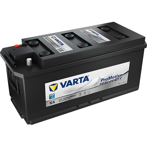VARTA ProMotive Heavy Duty K4 12V 143Ah 950A (CCA) 514x218x210 39.9kg