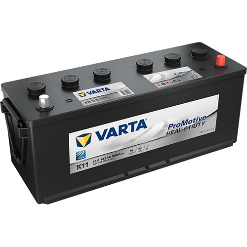 VARTA ProMotive Heavy Duty K11 12V 143Ah 900A (CCA) 508x174x205 44.5kg