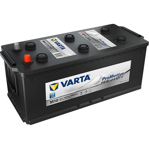 VARTA ProMotive Heavy Duty M10 12V 190Ah 1200A (CCA) 513x223x223 45kg