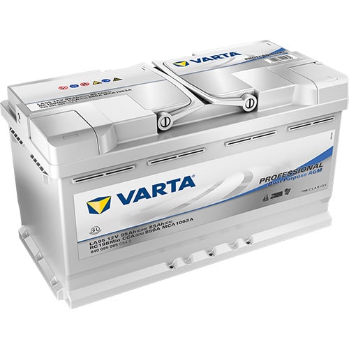 VARTA Professional Dual Purpose AGM LA95 12V 95Ah 850A (CCA) 353x175x190 26.4kg