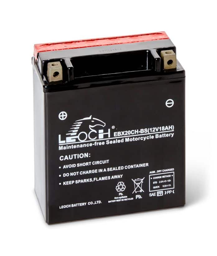 Leoch AGM-Sealed EB20CH-4 12V 230A (CCA) 150x87x161 4.99kg