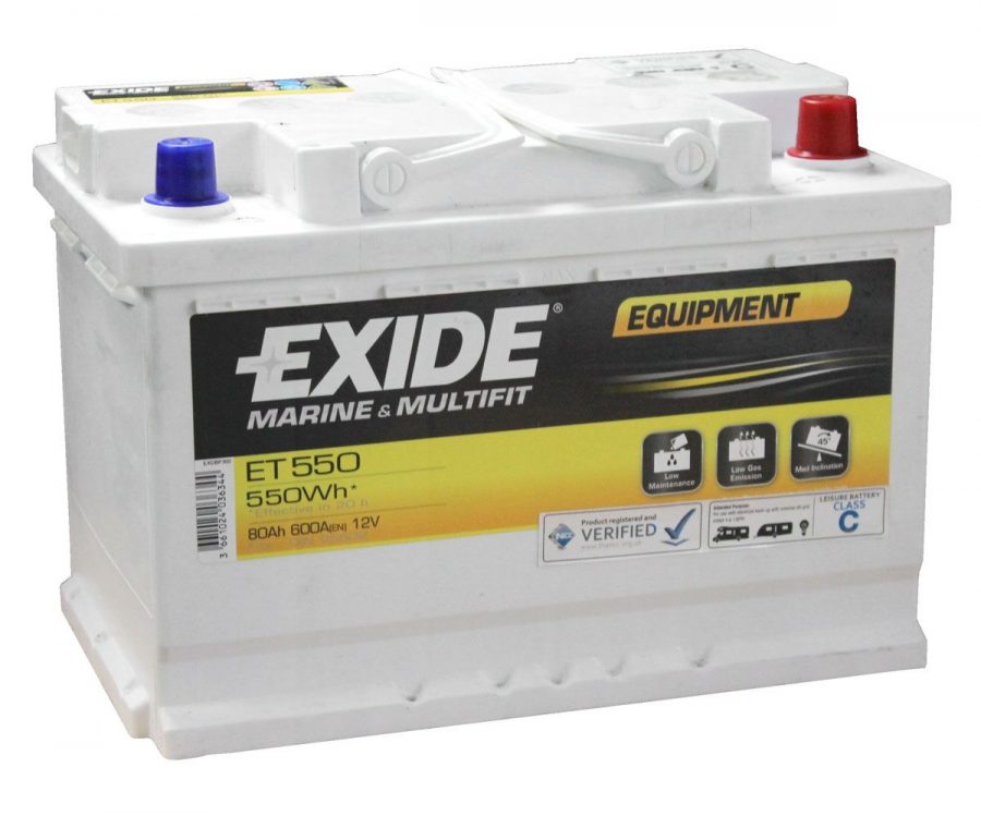Exide Marine EQUIPMENT 12V ET550