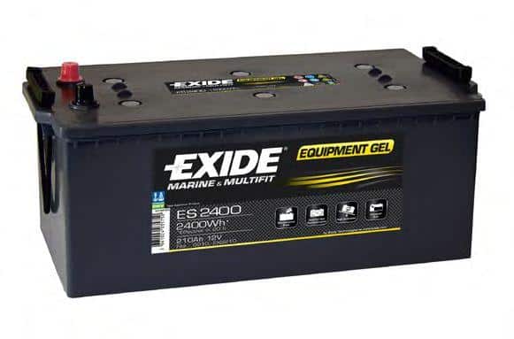 Exide Marine EQUIPMENT GEL 12V ES2400 518x279x240 67kg