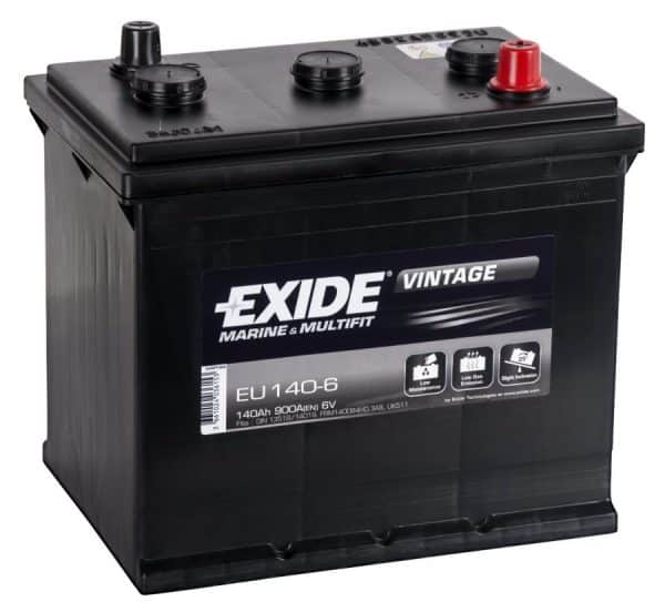 Exide Marine Vintage 6V EU140-6