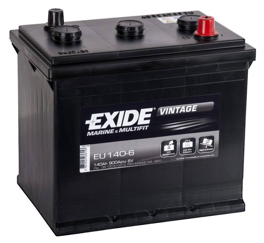 Exide Marine Vintage 6V EU140-6