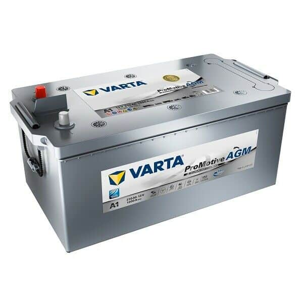 VARTA ProMotive AGM A1 12V 210Ah 1200A (CCA) 518x276x242 61kg