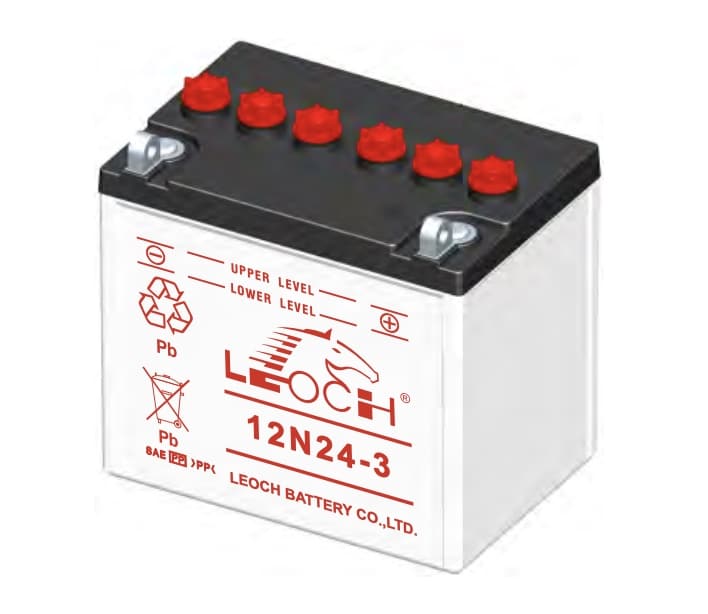 Leoch Conventional DRY + Acidpack 12N24-3.DRY 12V 220A (CCA) 197x132x181 7.66kg
