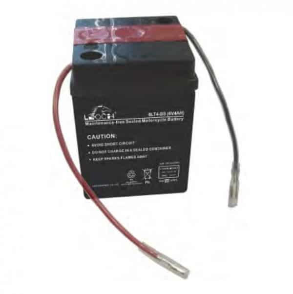 Leoch AGM+Acidpack 6LT4-BS 6V 71x71x96 0.84kg