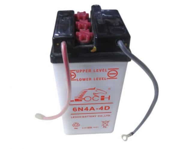 LEOCH Power Sport 6N4A-4D 6V 57x61x131 0.92kg