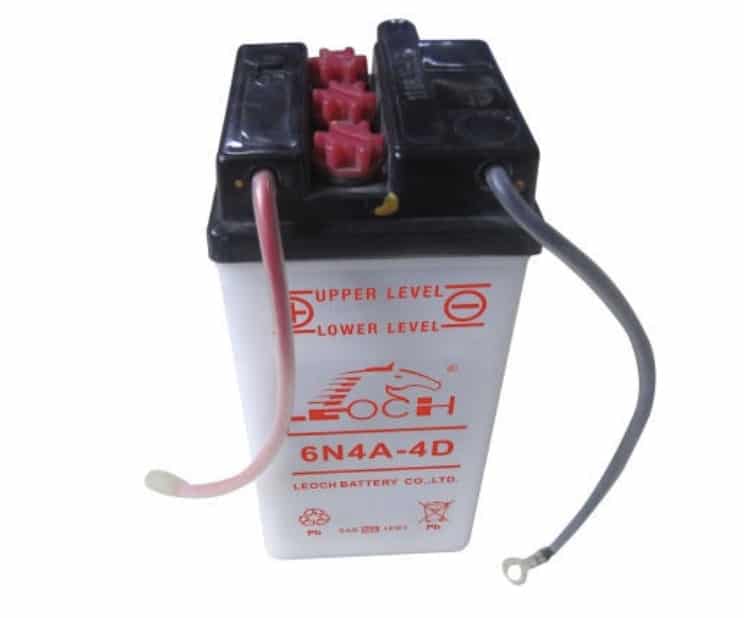 LEOCH Power Sport 6N4A-4D 6V 57x61x131 0.92kg