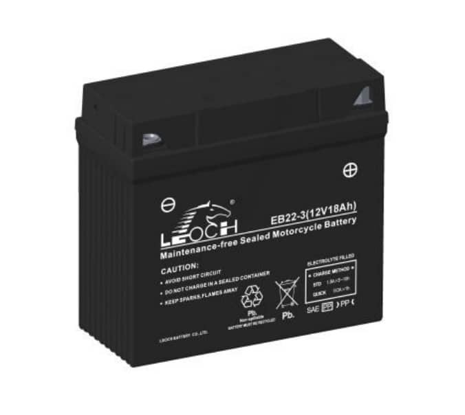 Leoch AGM-Sealed EB22-3 12V 275A (CCA) 186x81x170 5.62kg