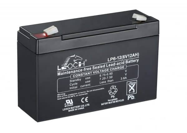 Leoch LP6-12 151x50.5x100 1.6kg