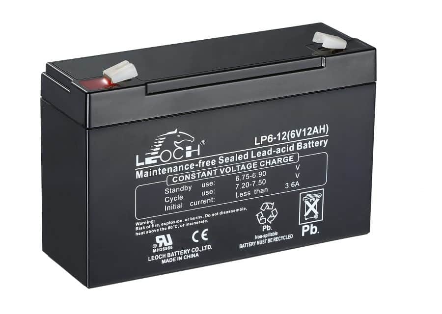 Leoch LP6-12 151×50.5×100 1.6kg
