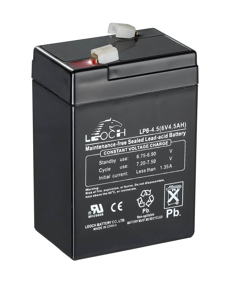 Leoch LP6-4.5 70x47x106 0.81kg