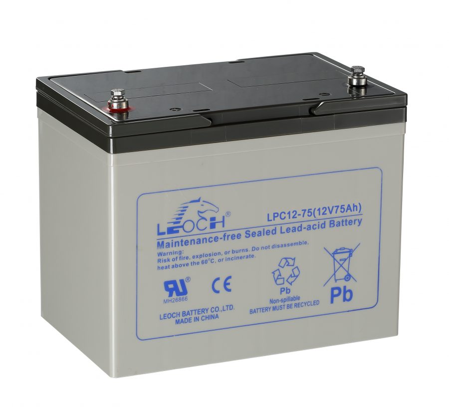 Leoch LPC12-75 260x168x214 22.3kg
