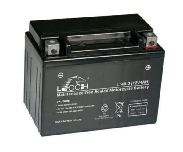 Leoch AGM+Acidpack LT4AL-BS 12V 60A (CCA) 121x71x93 1.58kg