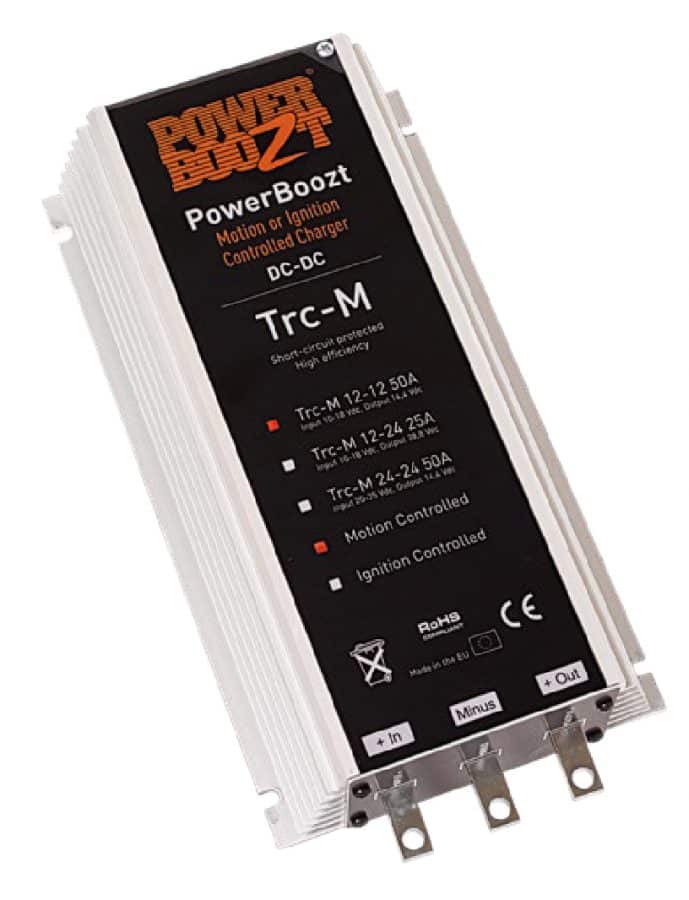 PowerBoozt DC-DC Charger Trc-M 24-24 50A 64x335x163 2.3kg