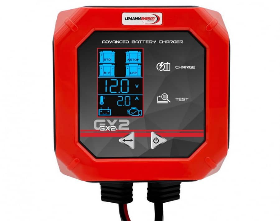 Lemania GX-2 Smart Battery Charger 12V 2A 0.5kg