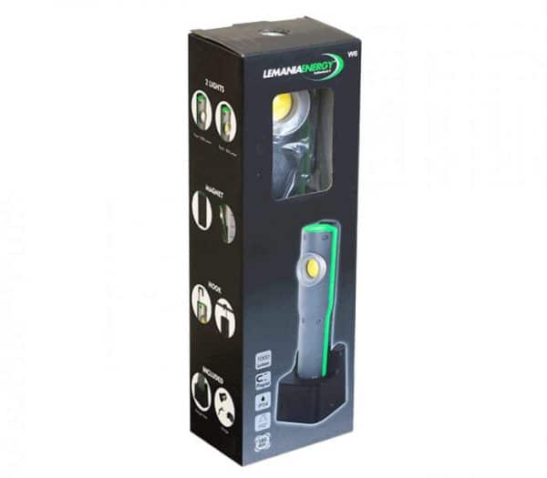 Lemania LEM-W6 oplaadbaar werklamp